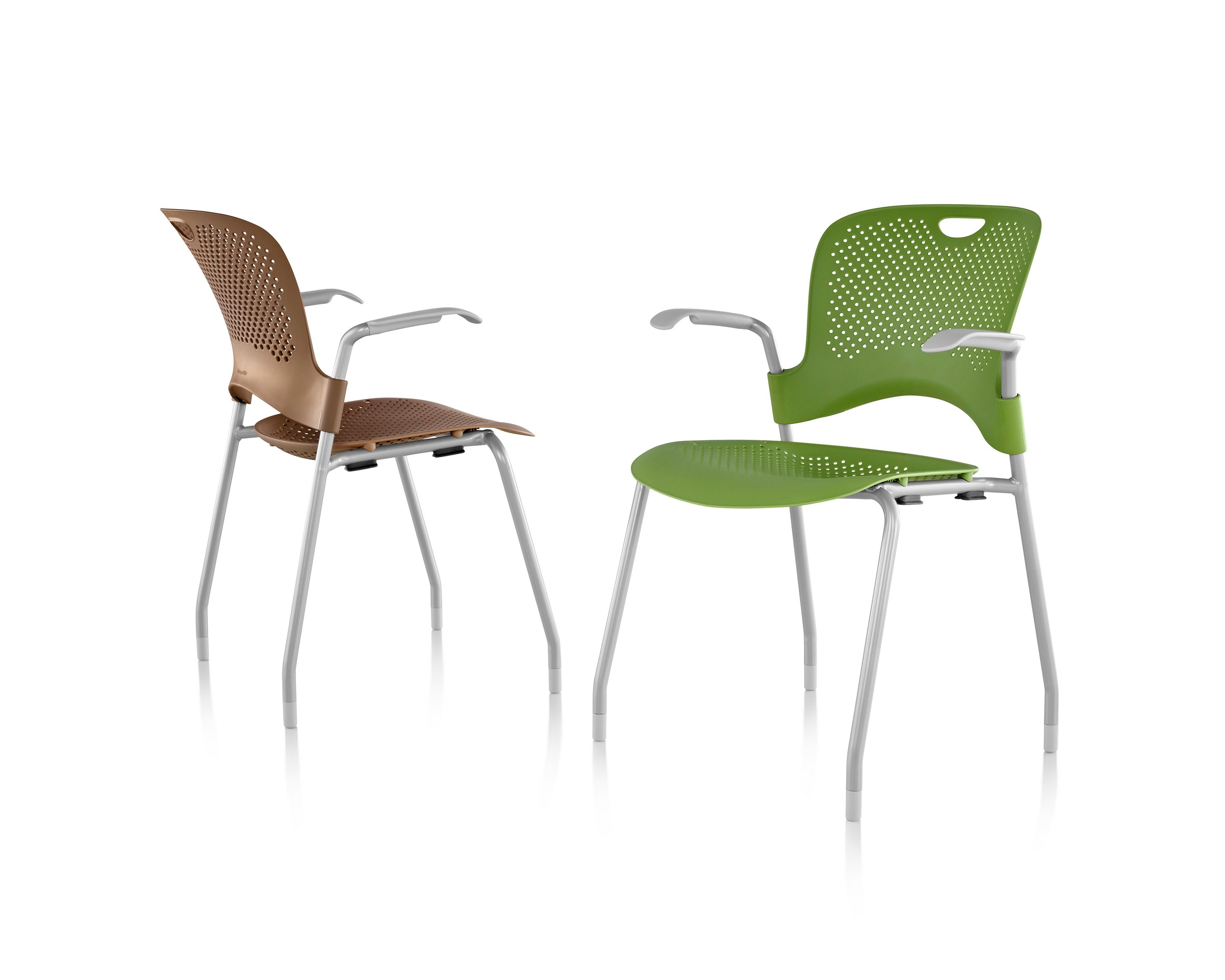 Штабелируемый стул nylon® с подлокотниками Herman Miller Caper ARCH-00079623 - Вид №22