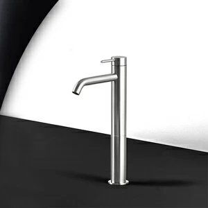 Смеситель для раковины сталь матовая Toki Radomonte TKI3S