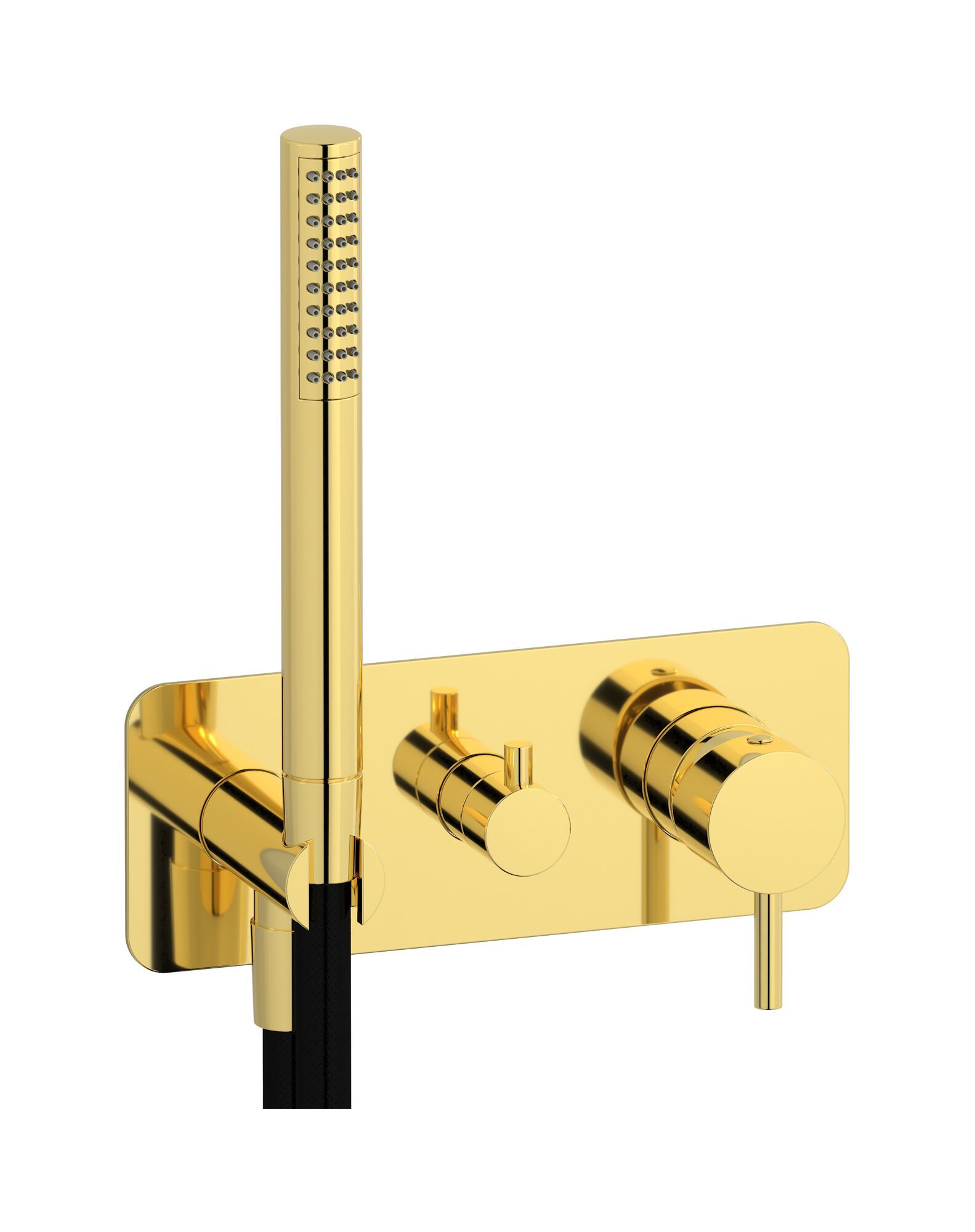 Смеситель для душа с 3 отверстиями и ручным душем IB Milano Torino ARCH-00063412 - Вид №7