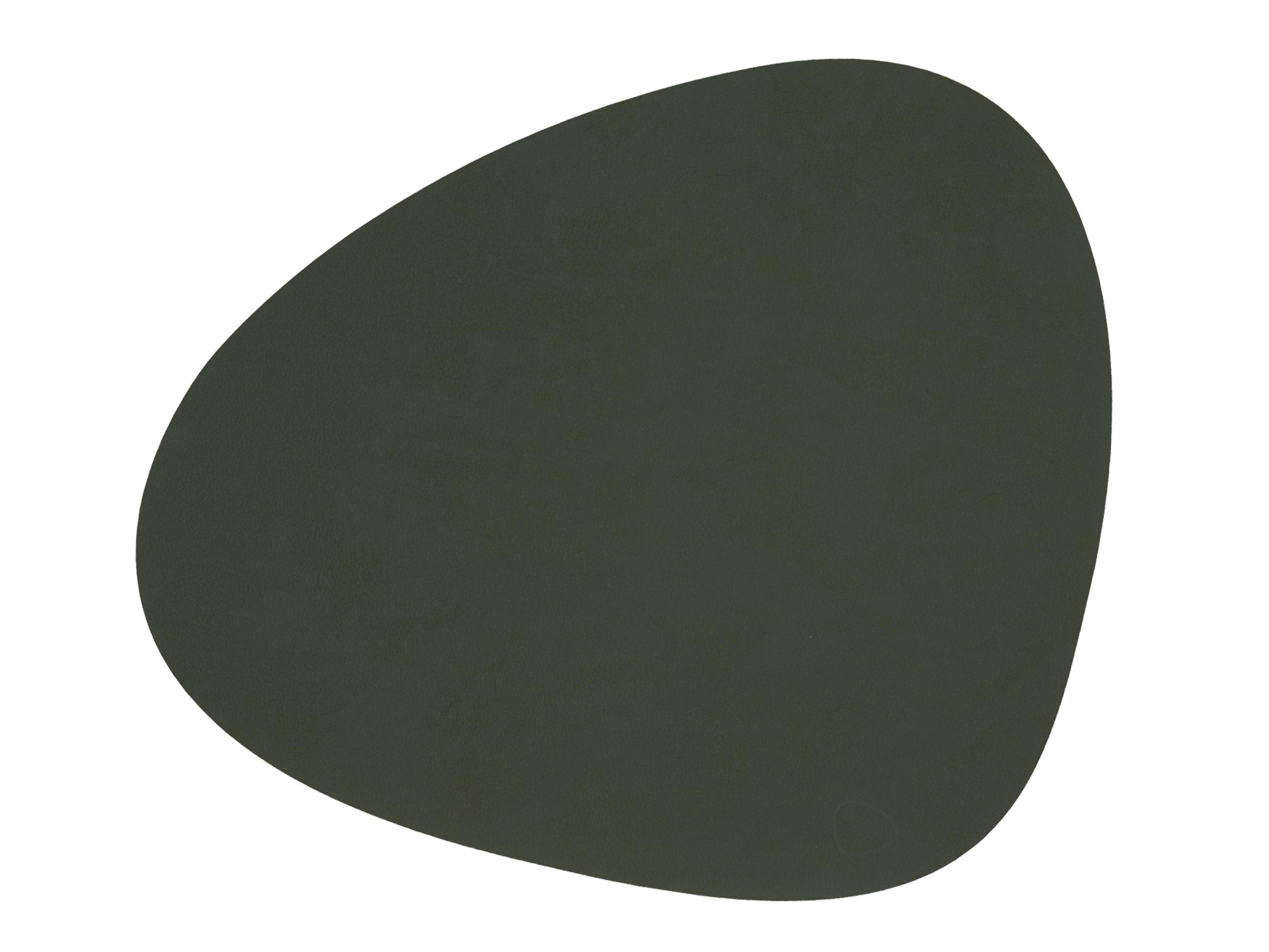 981065 NUPO dark green подстановочная салфетка фигурная 37x44 см, толщина 1,6 мм;LIND DNA 