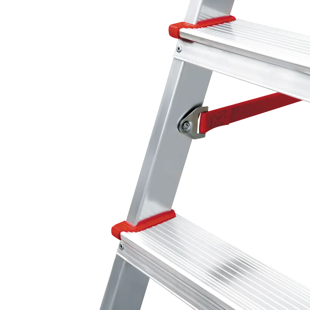Стремянка с лотком для инструментов Новая Высота Артель 3 ступени алюминий STLM-2127682 - Вид №5