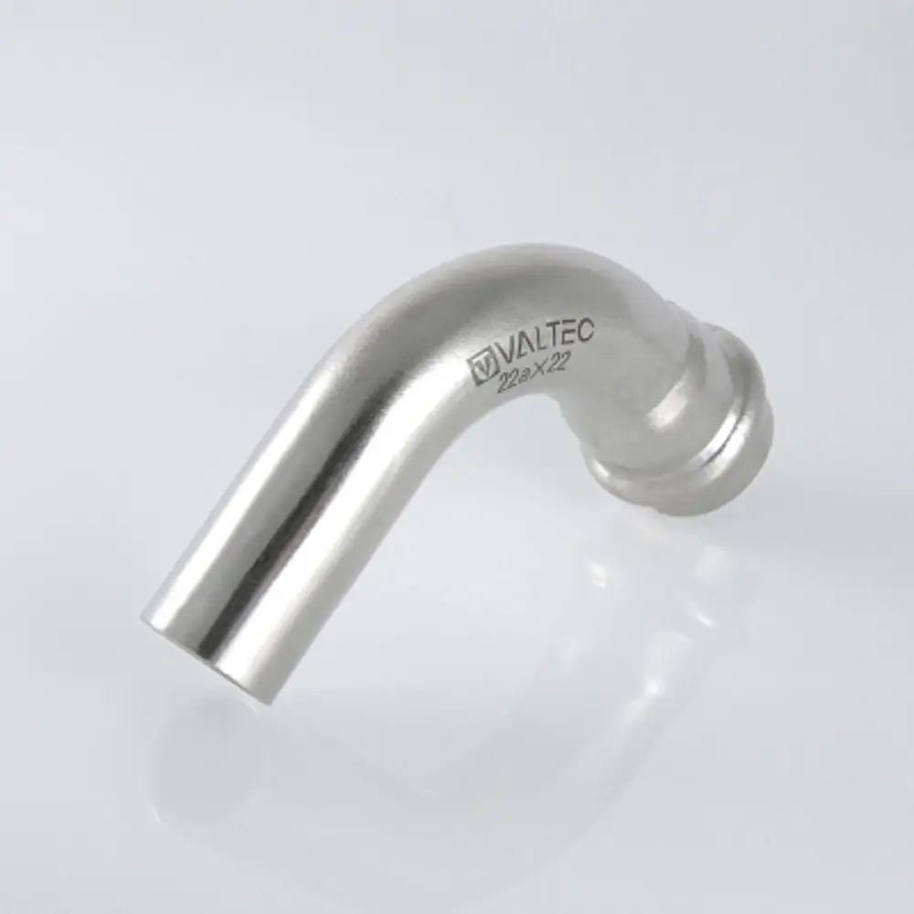 Тройник Valtec 35 мм нержавеющая сталь STLM-2136405