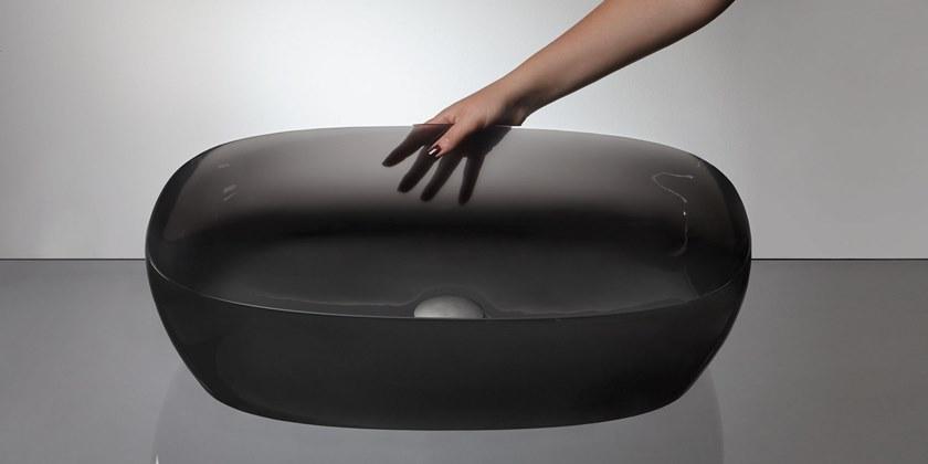 Sensoc Накладная раковина на столешницу  овальная Antoniolupi  - Вид №8