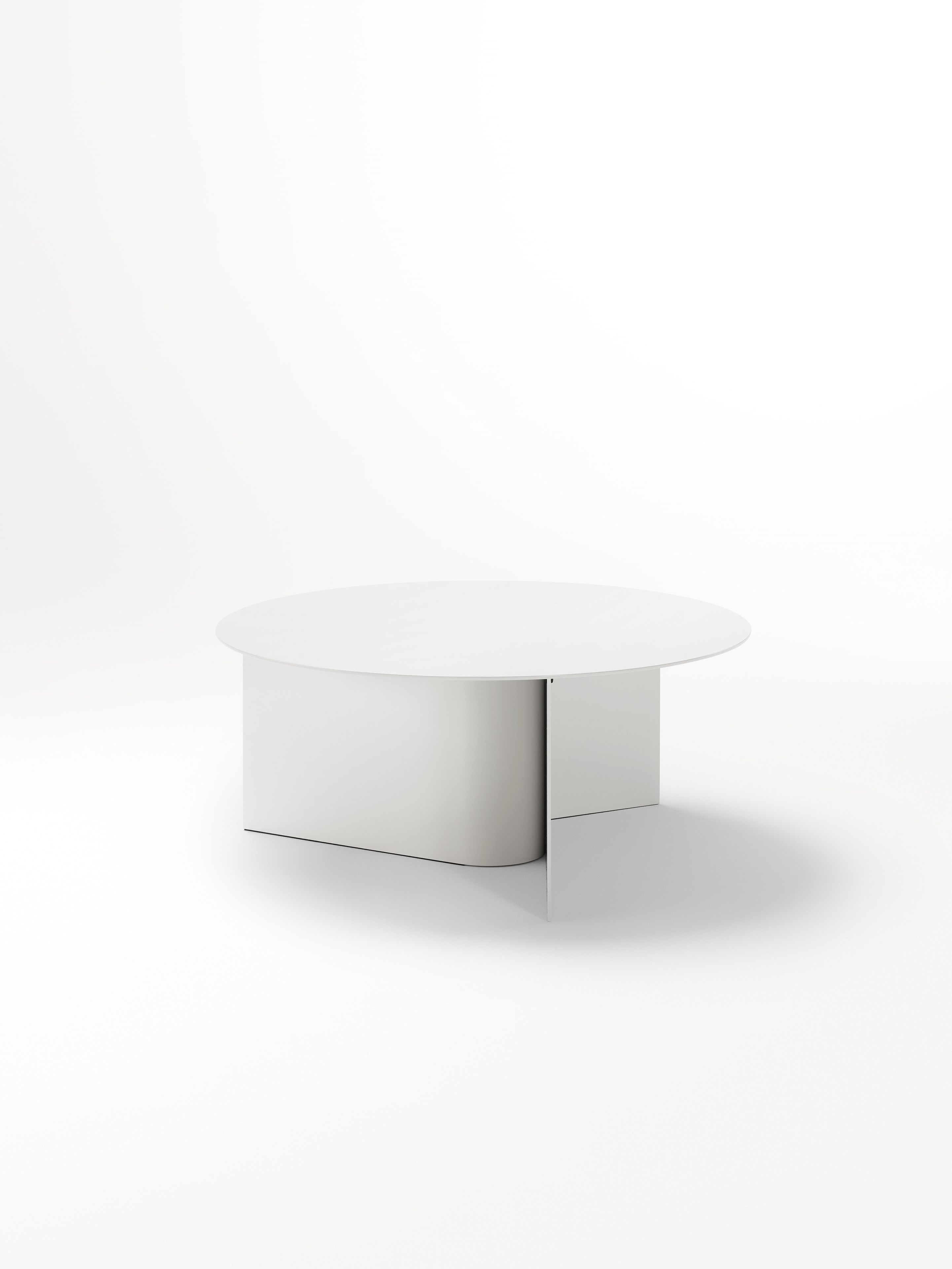 Алюминиевый круглый низкий журнальный столик с порошковым покрытием Ross Gardam ARCH-00041152 - Вид №7