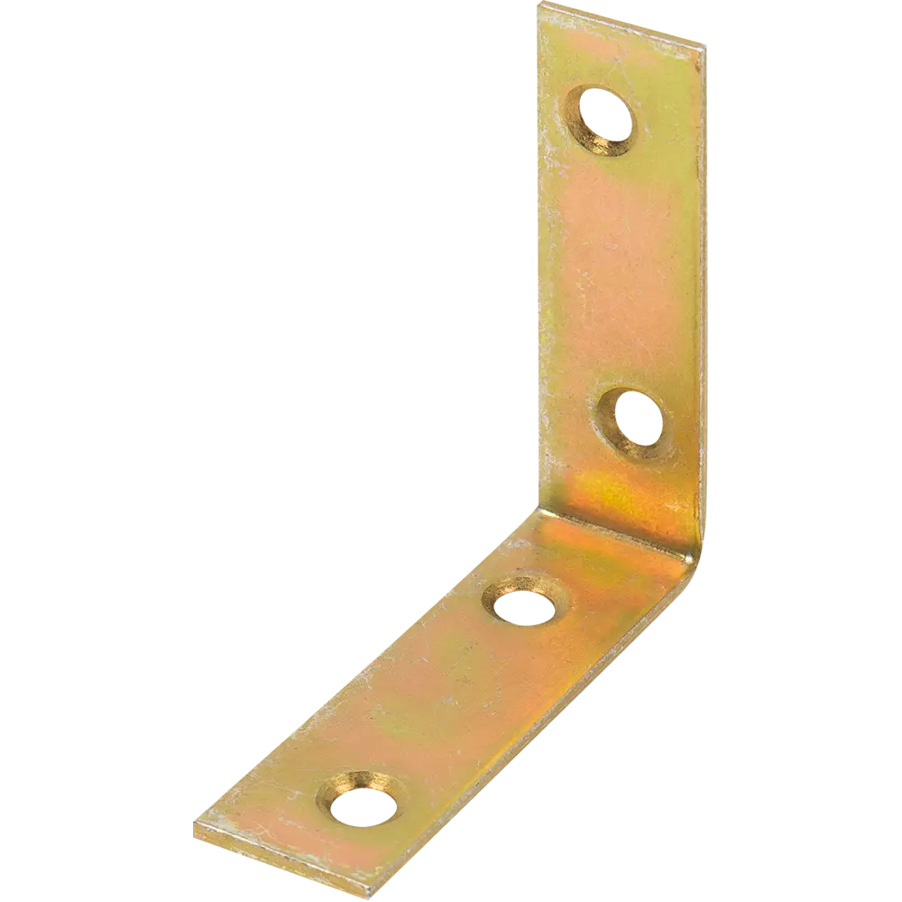 Уголок мебельный GAH ALBERTS KSZ 50x50x15x1.75 желтый цинк 16965780 STLM-2200295 