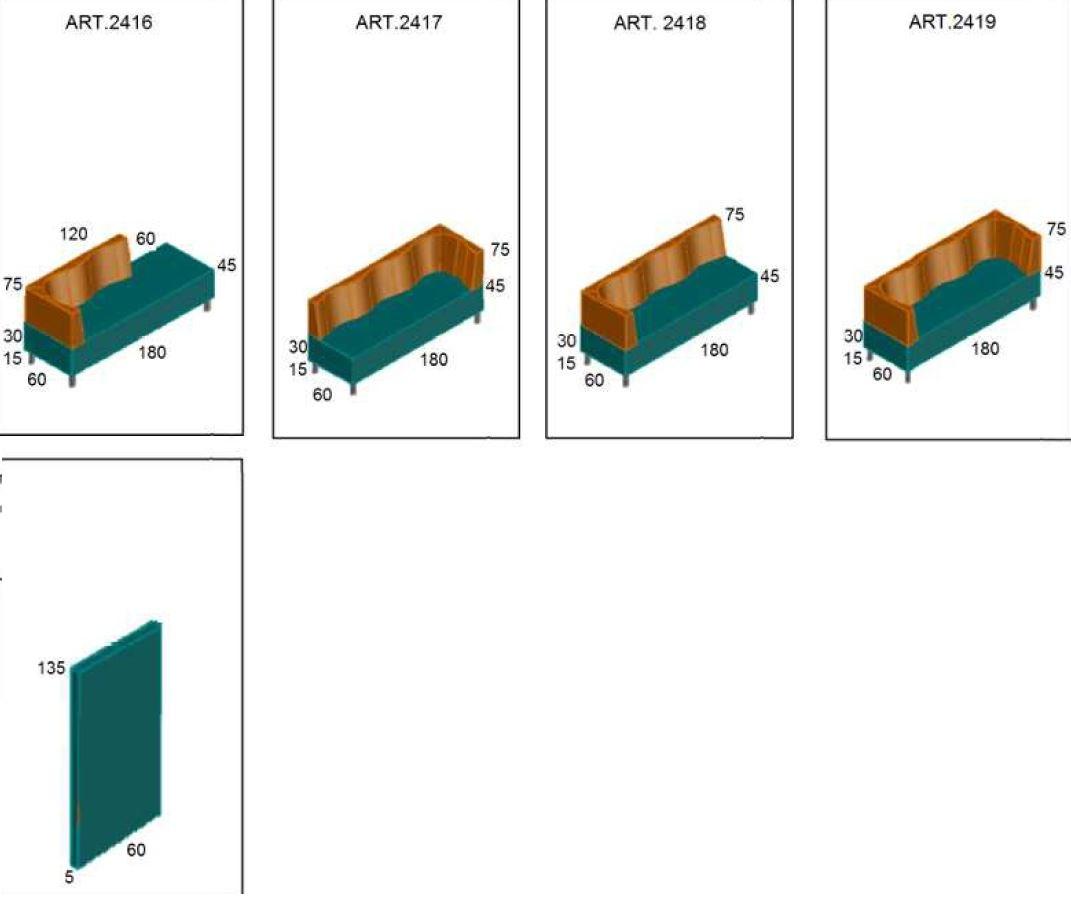 Sedex Барная скамья с обивкой и высокой спинкой sun-id-1434531 - Вид №8