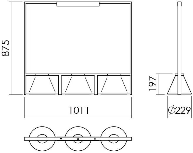 NEXO LUCE Светодиодная подвесная лампа Oxen pendant lamp 7009a5 - Вид №4