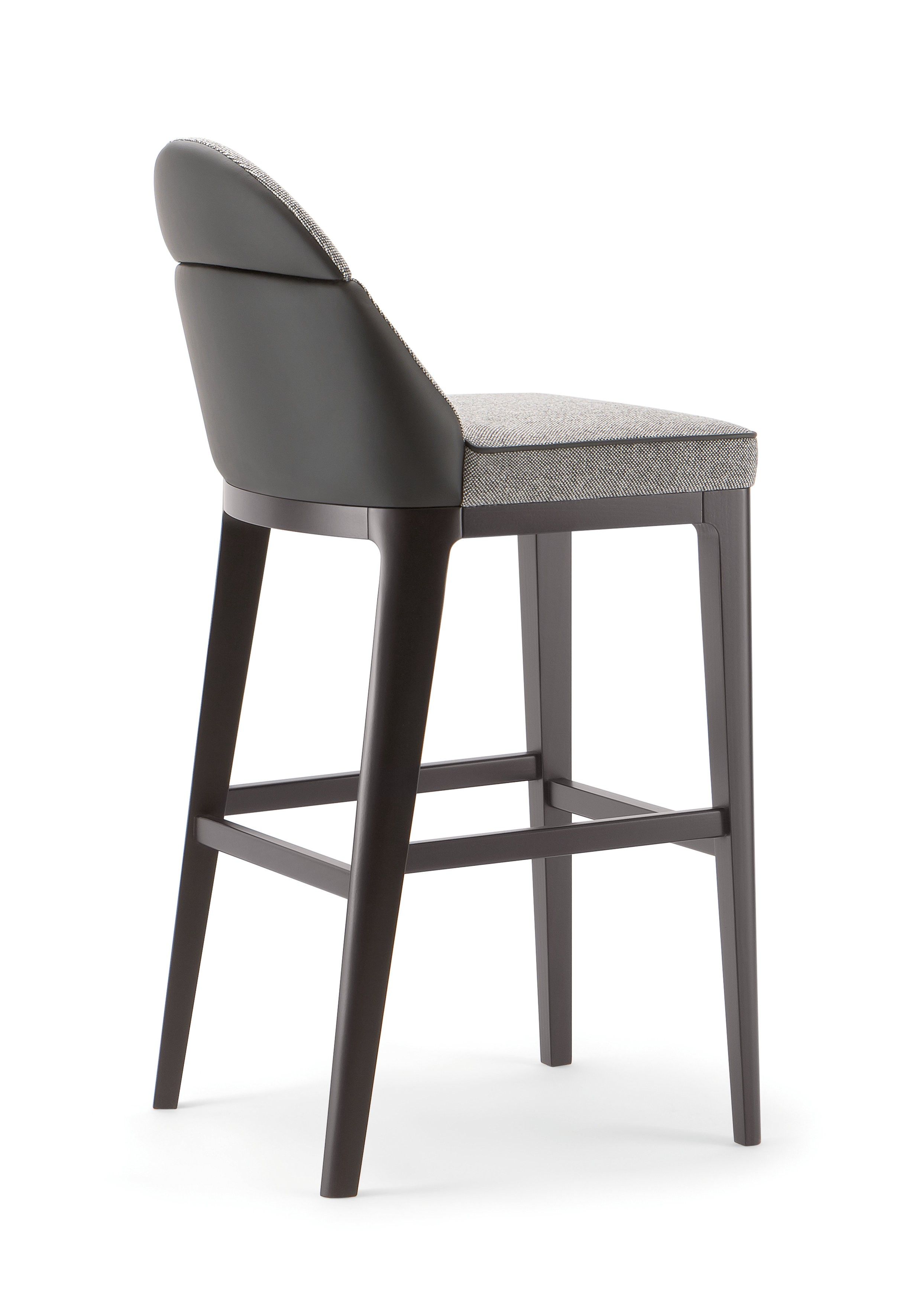 Тканевый табурет с подставкой для ног со спинкой Tirolo ARCH-00029442 - Вид №1