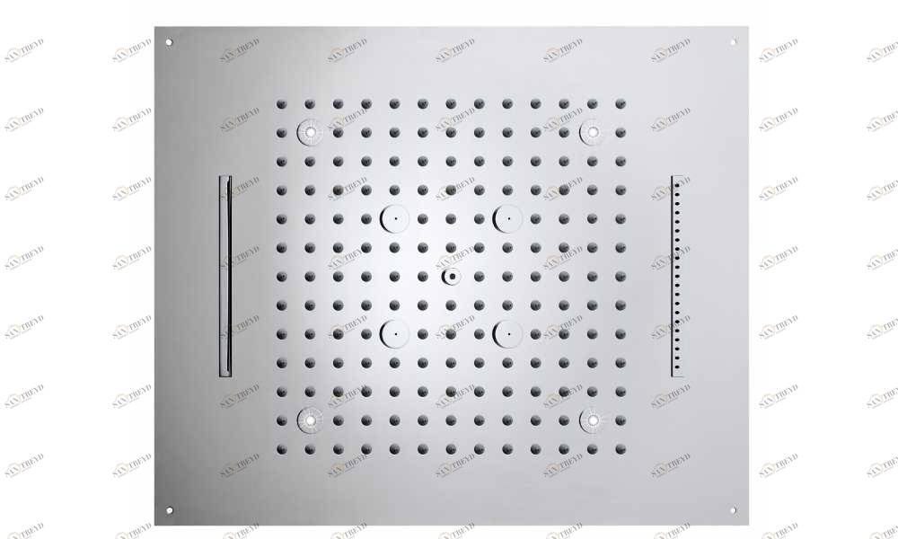 H38918 Потолочный & настенный душ Dream 4 Sprays - LED LIGHTS BOSSINI 