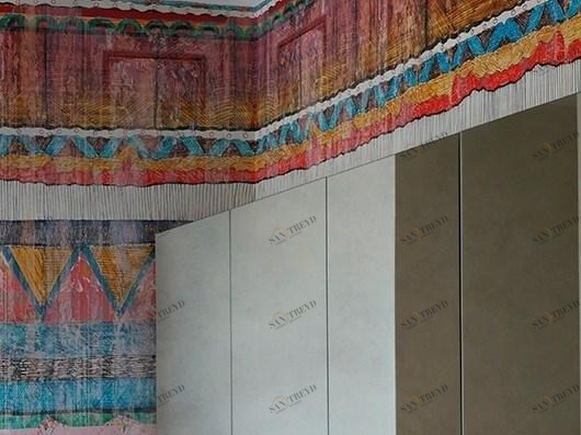 Wall&decò Геометрические обои для ванной Wet system 17 sun-id-1371623