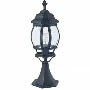 Уличный светильник ландшафтный 50х17х17 см черный Paris 1806-1T FAVOURITE ФОНАРЬ 00-3896736 Черный