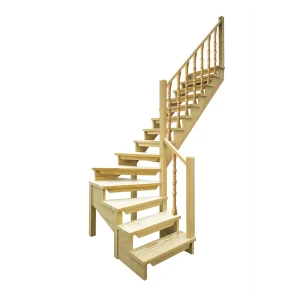 Лестница поворотная 90° ЛЕС-09 универсальная