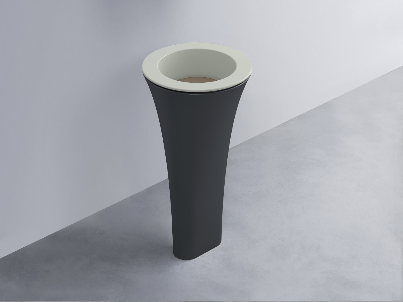 AMLA45-PM+AMPILT-AN+AMCOLT-BA Раковина Amedeo Tondo отдельностоящая cielo Enjoy + Amedeo Ceramica Cielo