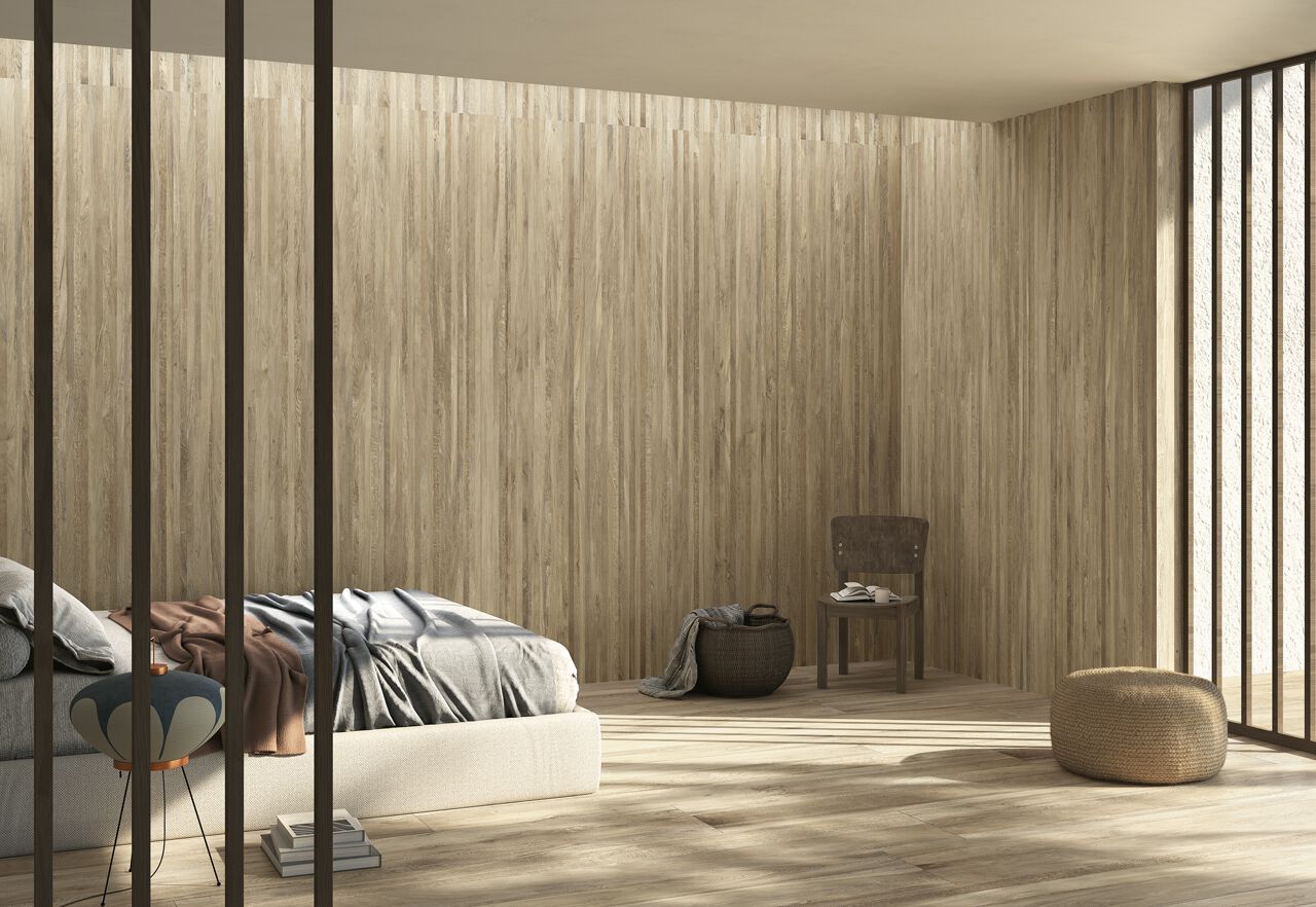 Пол / облицовка керамогранита под дерево CERAMICA FONDOVALLE Woodblock ARCH-00143823 - Вид №9