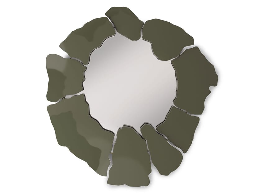 Настенное зеркало с лакированной рамкой Ginger & Jagger Земля на Землю ARCH-00130724