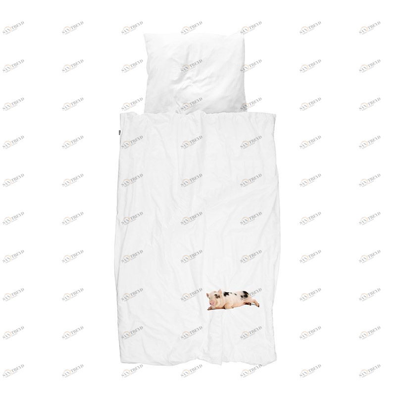 Комплект постельного белья  "Поросенок розовый" 150х200 см SNURK MISSPEGGYPINK150Х200CM