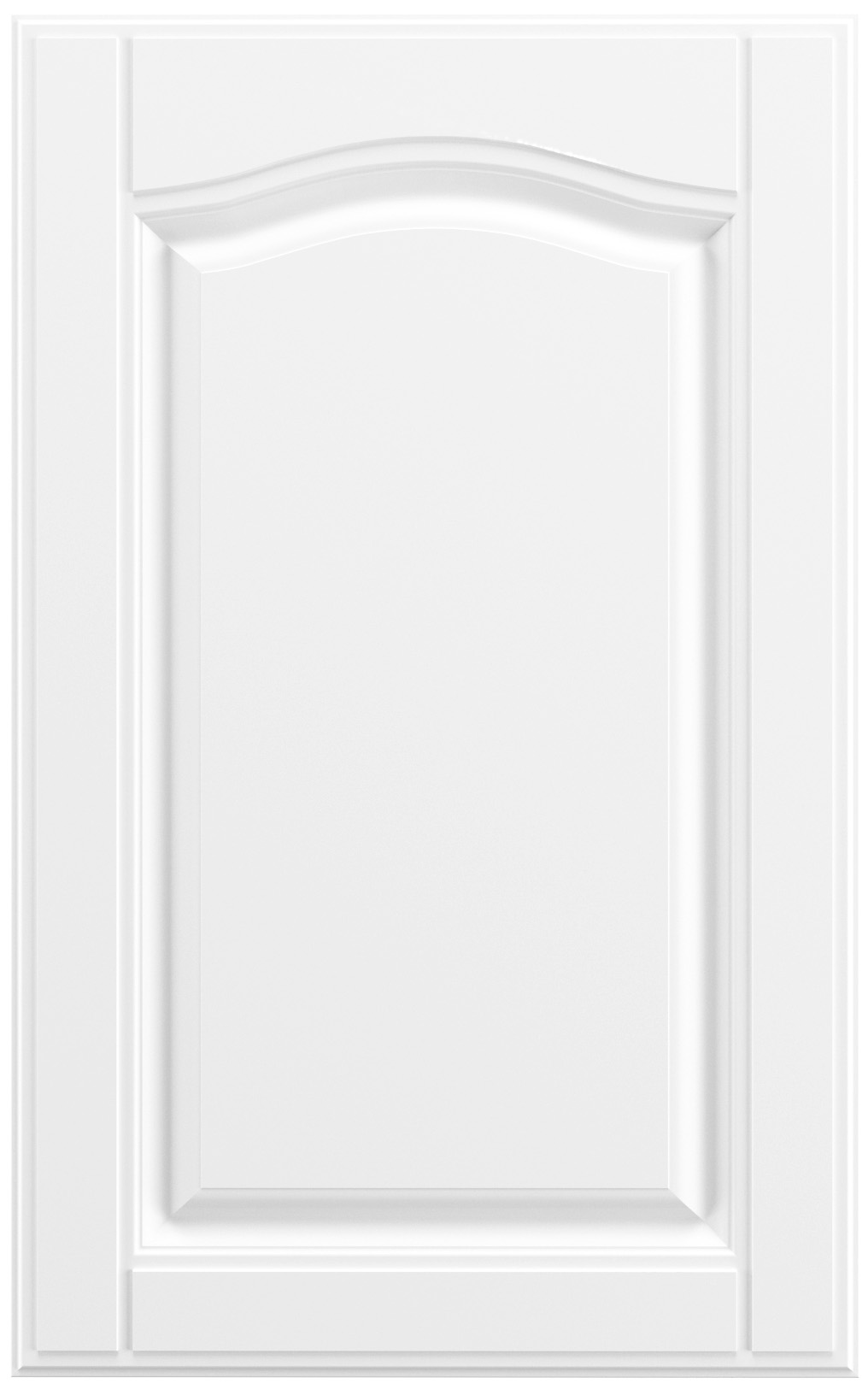 Фасады для кухни Кантри Фрезеровка «Оксфорд» Арктический глянцевый №500 SIDAK SIST1544-212