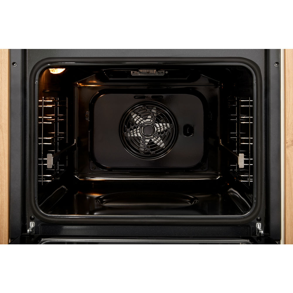 FA5 844 JH IX HA !! 59.5x59.5x55.1 см, 9 программ, дисплей, очистка паром, откидной гриль, 71л, нерж.сталь Hotpoint-Ariston Santreyd  - Вид №1