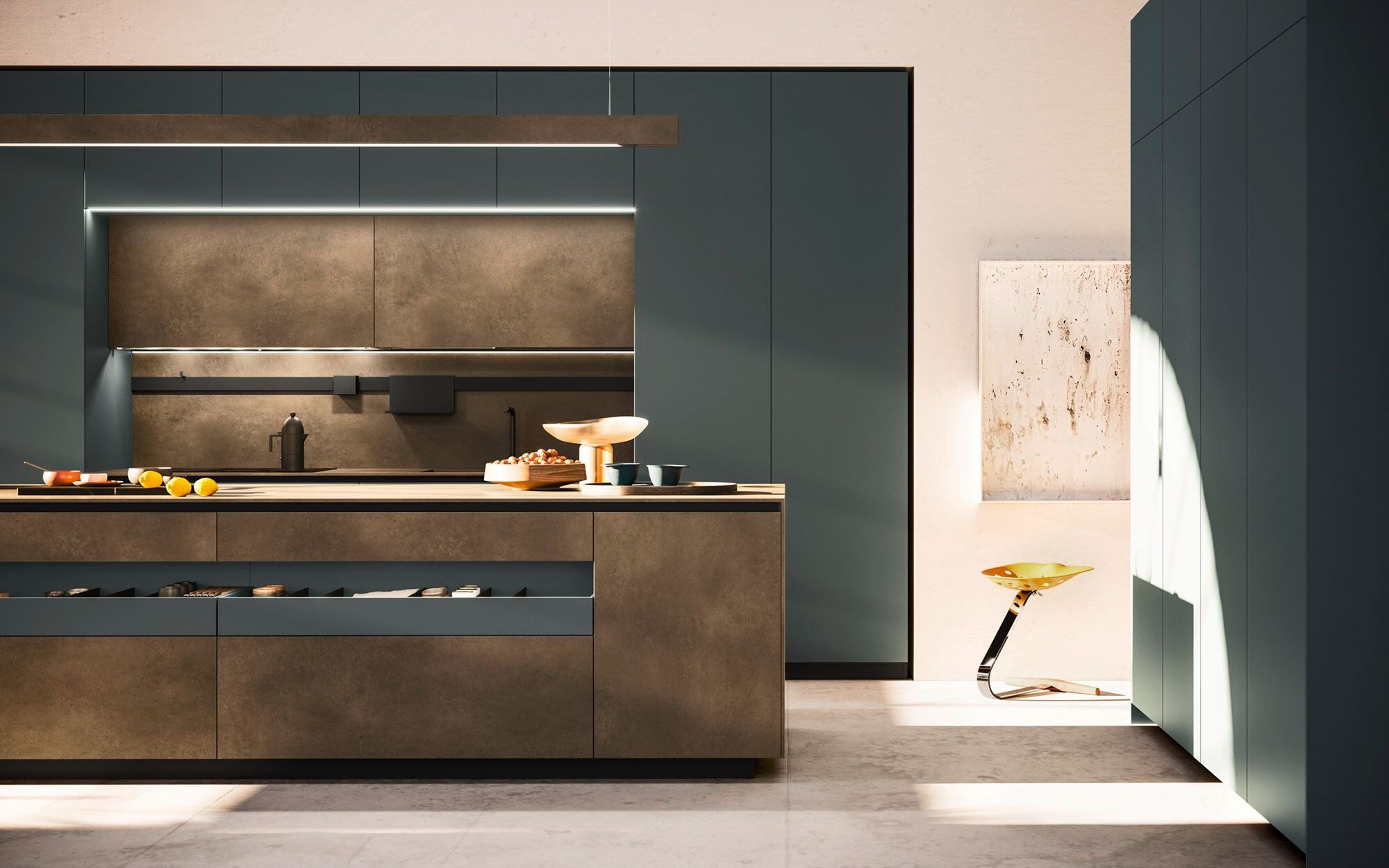 Встроенная кухня с островом Arrital Ak_Project ARCH-00022301 - Вид №5