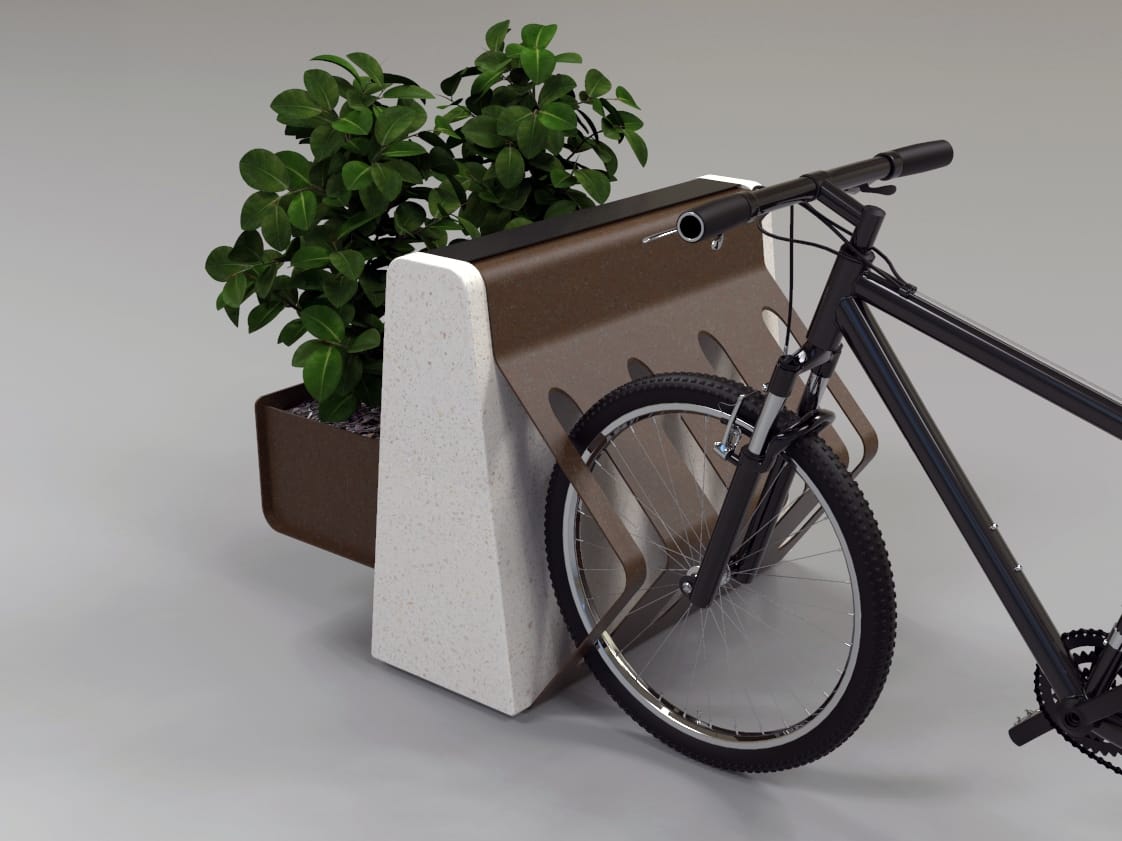 Плантатор / Велосипедная Стойка Viscio Urban Design Cling ARCH-00092949