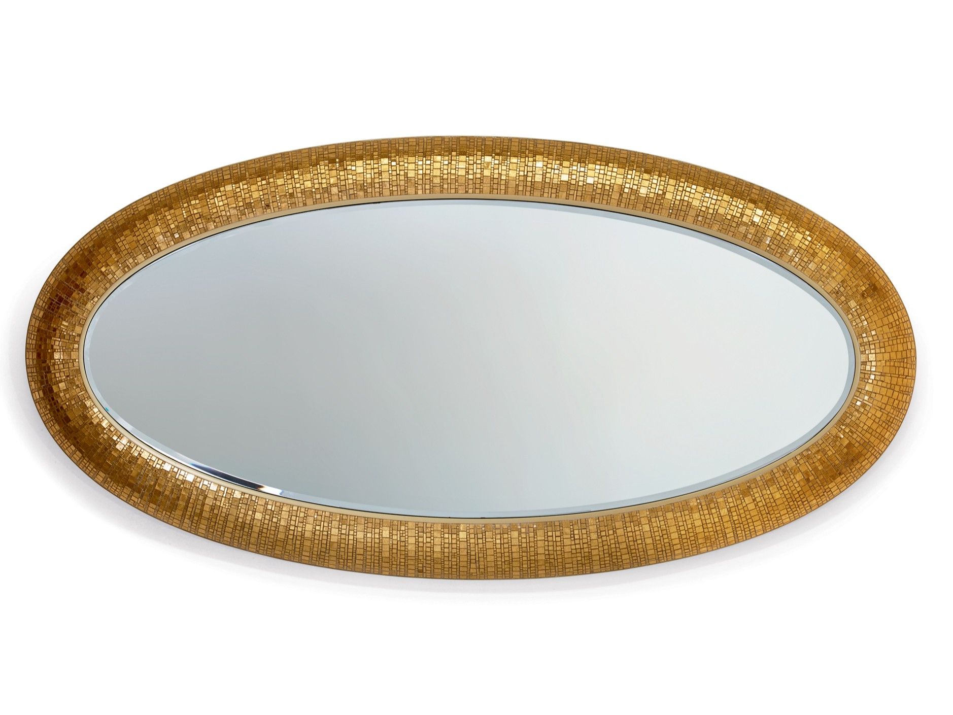 Овальное зеркало в рамке со встроенным освещением Sicis Fluxus ARCH-00139216