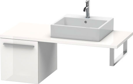 XL543102121 Шкафчик для консоли X-Large #XL5431 400 x 548 мм Орех темный декор Duravit - Вид №2