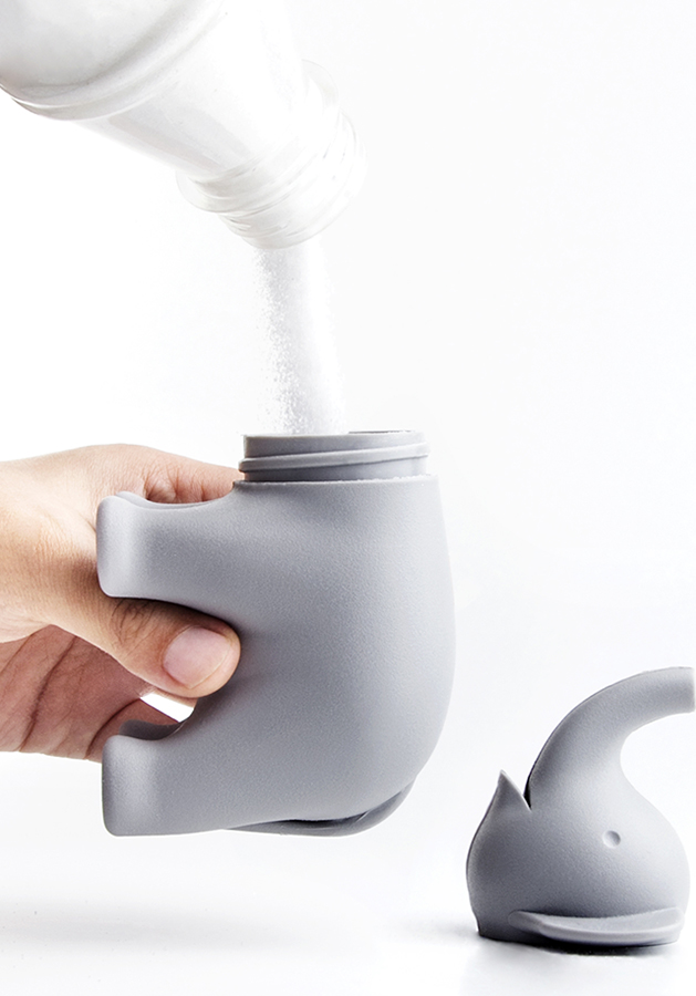 QL10198-GY Сахарница elephant Qualy  - Вид №1