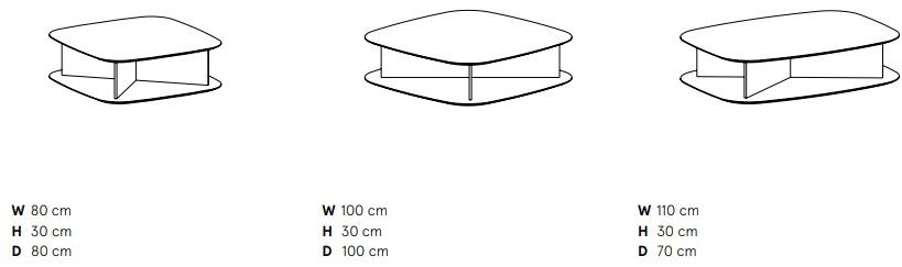 TREKU Квадратный деревянный журнальный столик Bita sun-id-1439298 - Вид №3