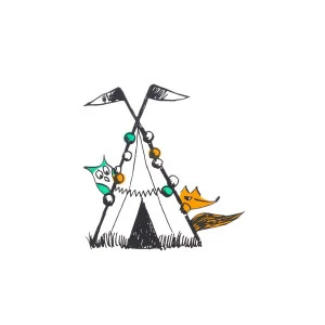 Декоративная наклейка VamVigvam VAMVIGVAM  282159 Белый