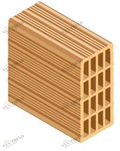 T2D Кирпичный блок с высокой биосовместимостью Ecopor® 311 16