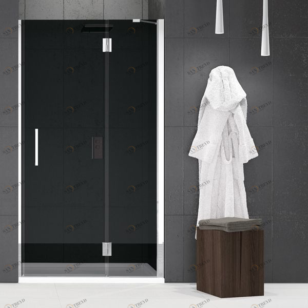 Двери в нишу 86 см LOUVRE G Novellini LOUVRE дымчатые серые LOUVRG85LS58KLOUVRG85LD58K