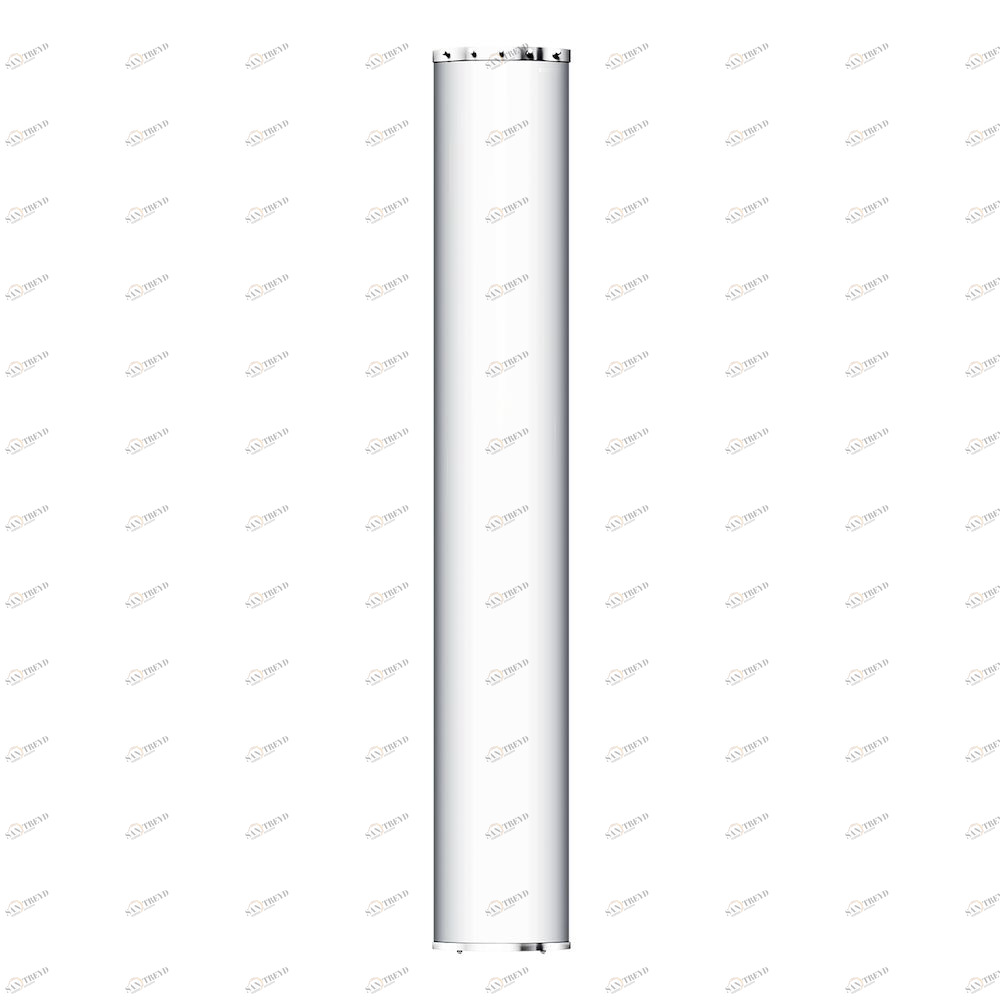 PAX 22-3527 Полотенцесушитель электрический Velvet 1430 белый глянцевый, светодиодная полоса 