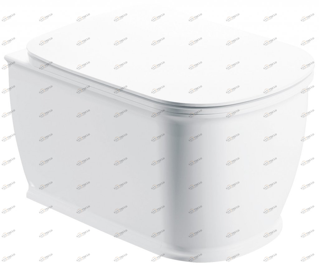 Унитаз подвесной BelBagno PRADO безободковый Подвесной унитаз настенный Белый BELBAGNO  Китай 