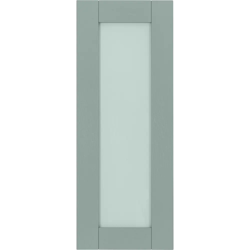Фасад кухонный Delinia ID Томари с закаленным стеклом, голубой МДФ 82351242 STLM-0025229 - Вид №1