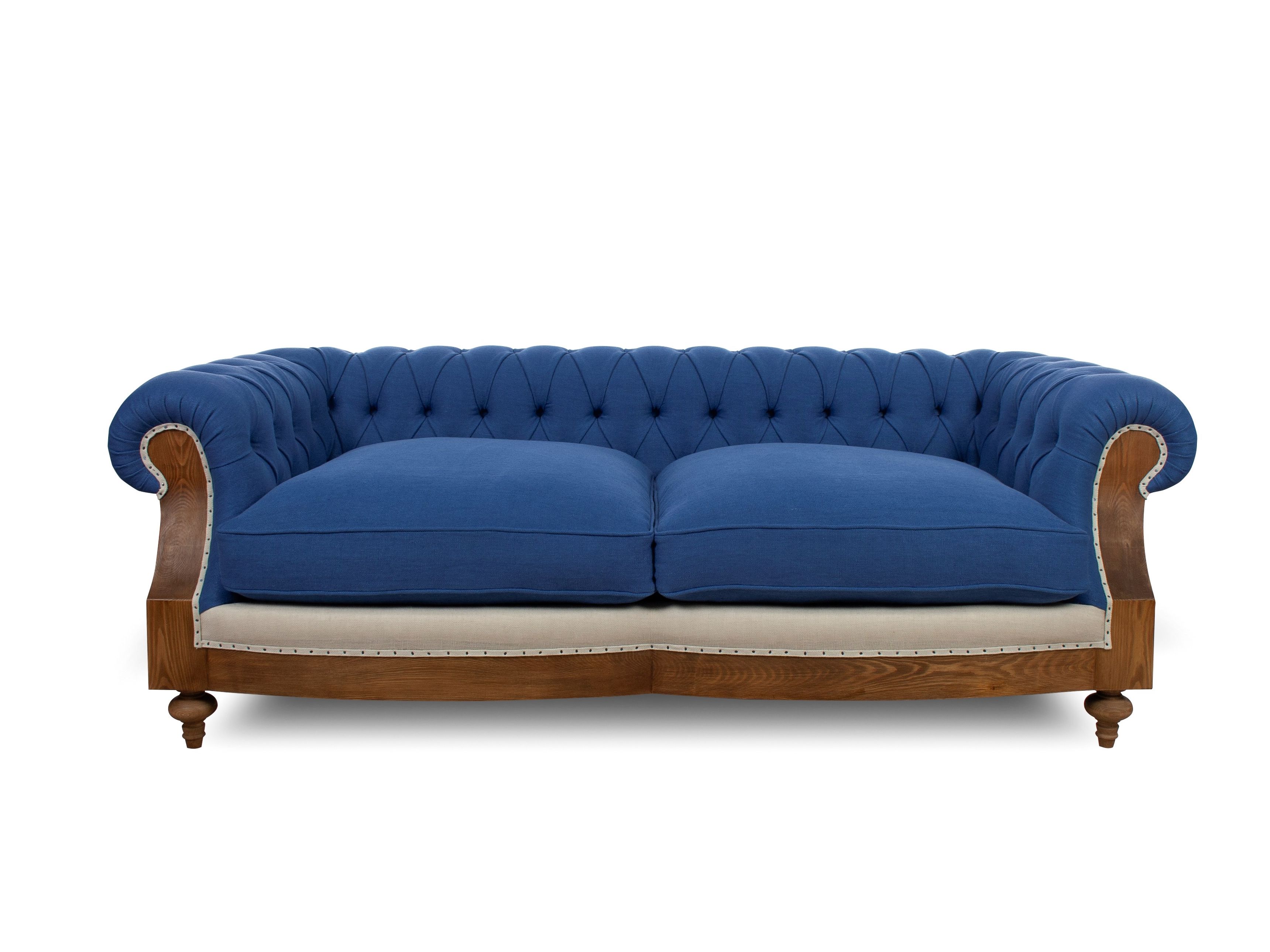 3-местный джутовый диван capitonné CREARTE COLLECTIONS Chesterfield Big Ben Essence ARCH-00005804 - Вид №7