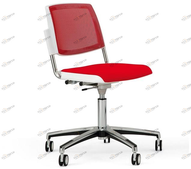 Diemmebi 5-спицевый тканевый стул на колесиках Volée sun-id-1504179