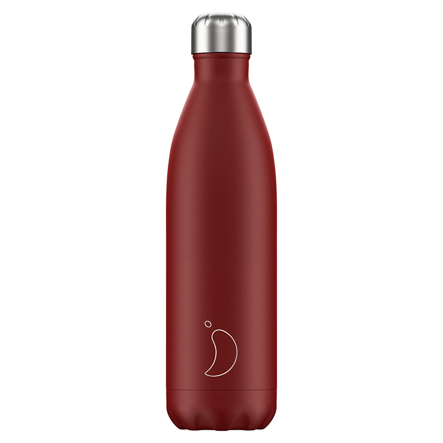 B750MARED Термос matte, 750 мл, красный Chilly's Bottles 