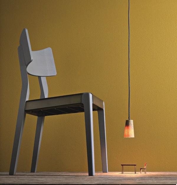 Gervasoni Стул из орехового дерева с сиденьем из плетеного пвх Sweet sun-id-1382810 - Вид №5