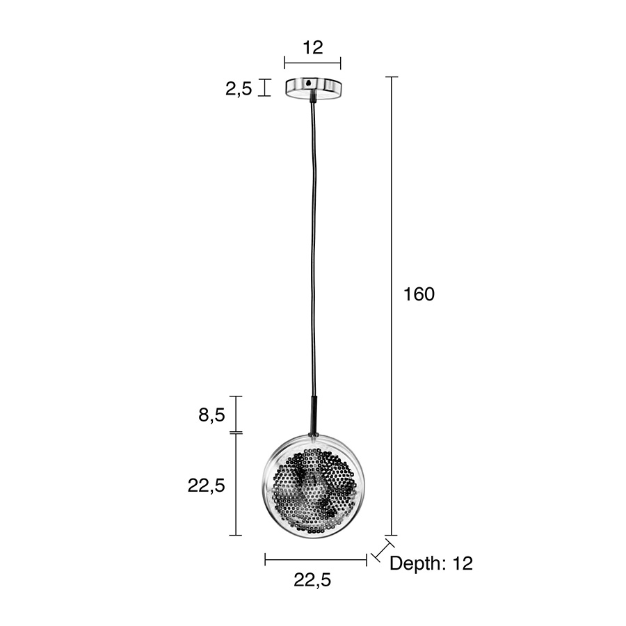 Лампа подвесная Gringo Flat, белая Zuiver 5300120 - Вид №7