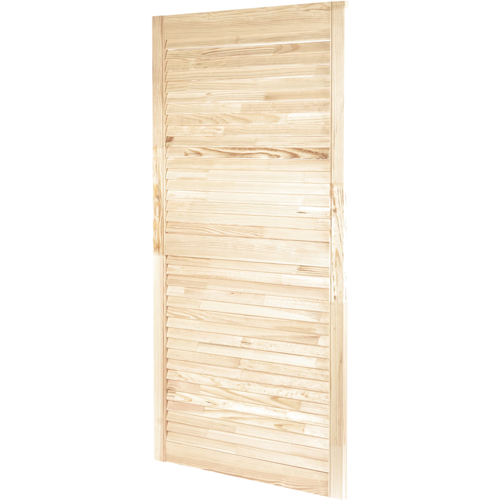 15312154 Дверка жалюзийная 1205х594х20 мм хвоя сорт А Santreyd  - Вид №1