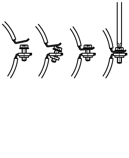 3363023 BIS KSB1 Хомуты с вкладышем epdm (M8, M8/10) для всех видов труб walraven  - Вид №2