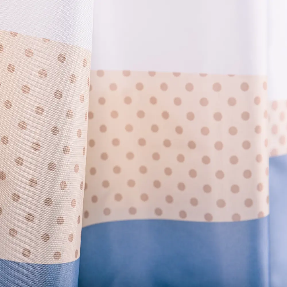 WESS Elpoa - Штора для ванной с растительным орнаментом 180×200 см 89365416 STLM-0972845 - Вид №1