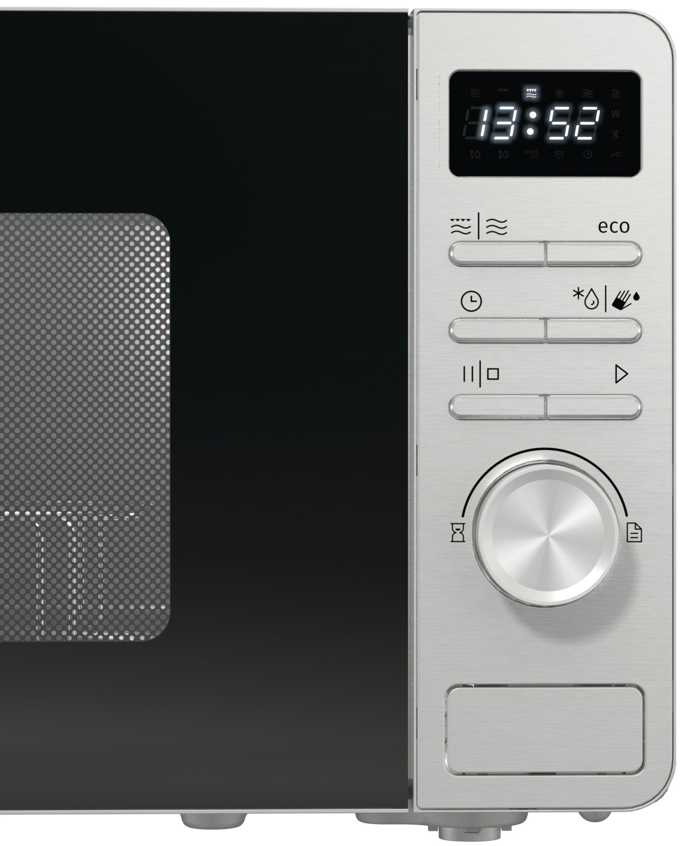 MO23A4X Микроволновая печь / 20 л, 800 вт, электронное управление, цвет: серебр Gorenje Santreyd  - Вид №3