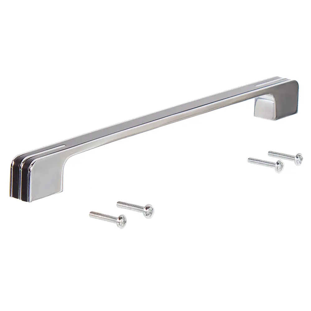Мебельная ручка-скоба RS267CP/BL.4 256 мм глянцевый хром 18351933 STLM-2146043 BOYARD  - Вид №1