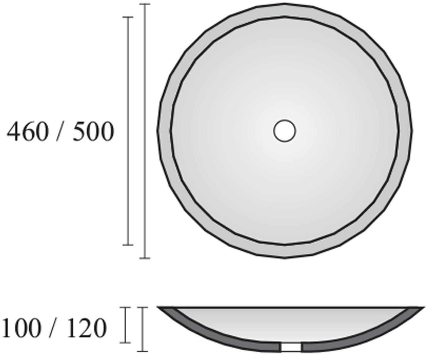 Накладная раковина на столешницу  овальная Made a Mano Aqua sun-id-1373310 - Вид №2