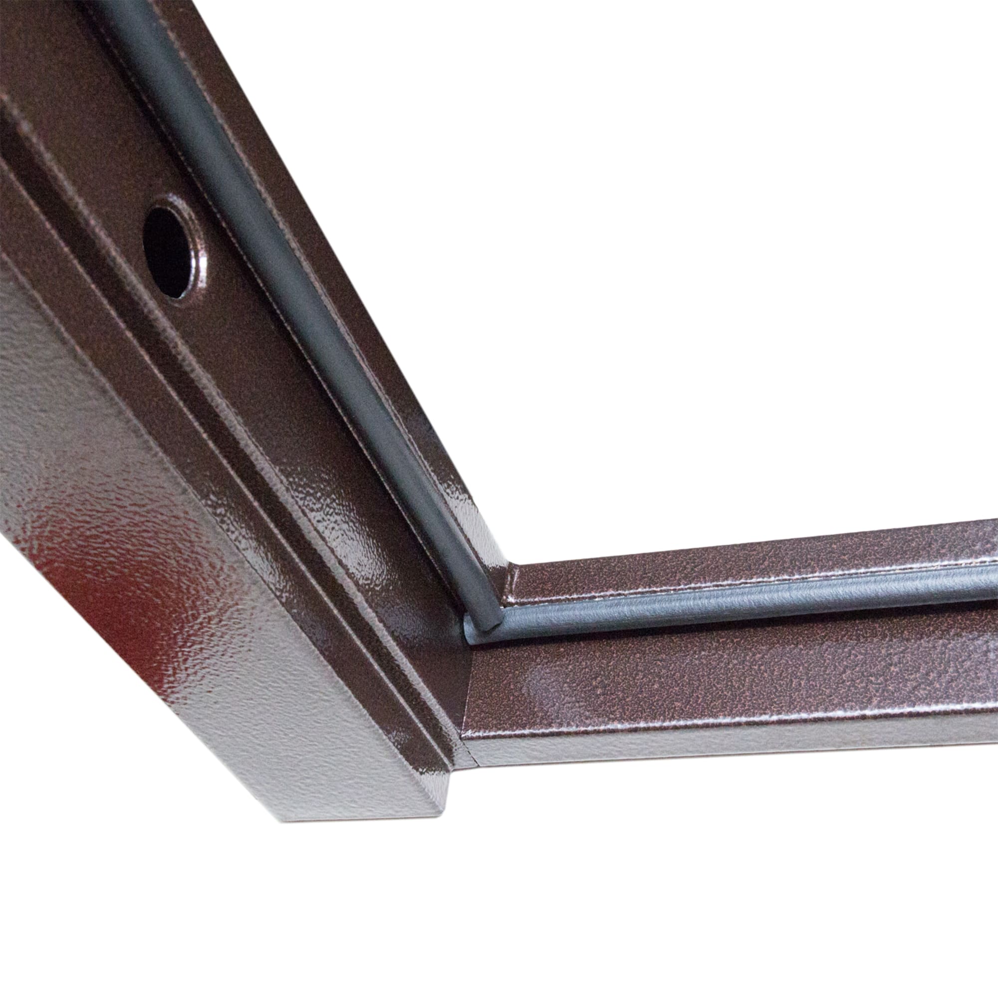 82133061 Дверь входная металлическая Йошкар РФ, 860 мм, левая, цвет венге Santreyd  - Вид №7