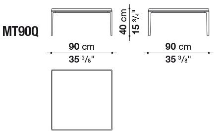 B&B Italia Прямоугольный журнальный столик из массива дерева Michel sun-id-1471965 - Вид №5