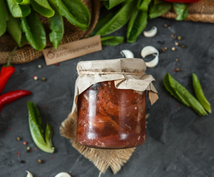 5079 Тушенка говяжья Вкусляндия 