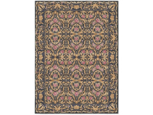 Прямоугольный ковер ручной работы