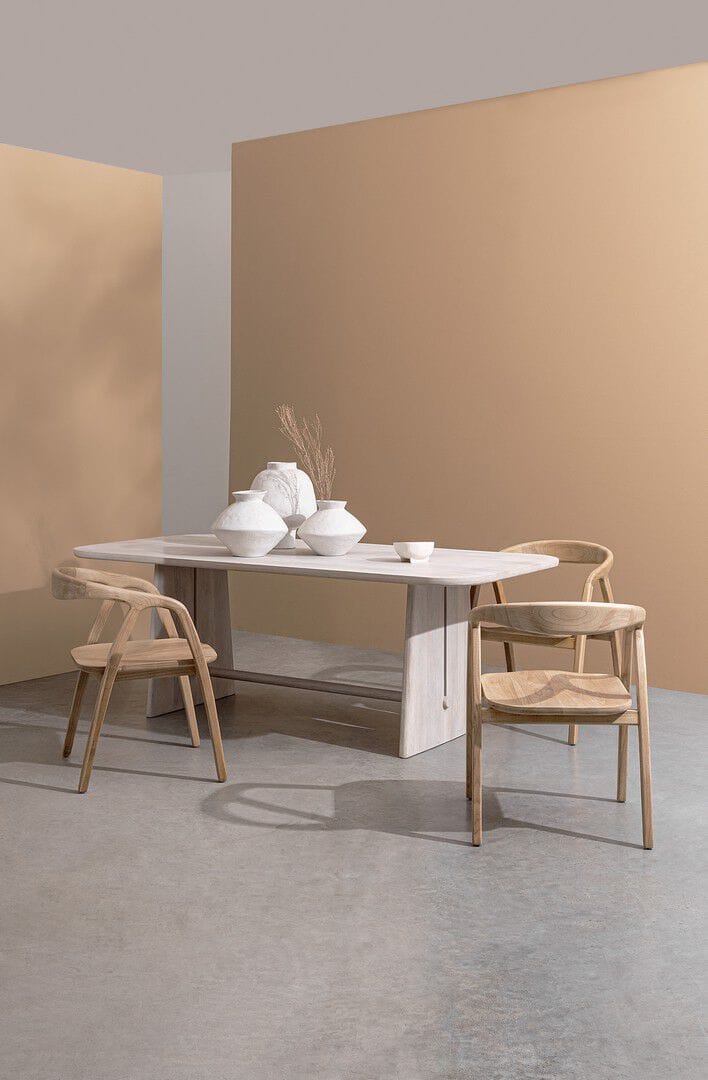 Прямоугольный стол из манго BIZZOTTO Elisheva ARCH-00092514 - Вид №1